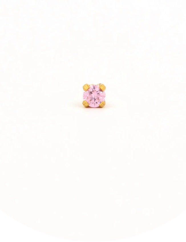 GP 3mm CZ Pink (Sensitive Ear)