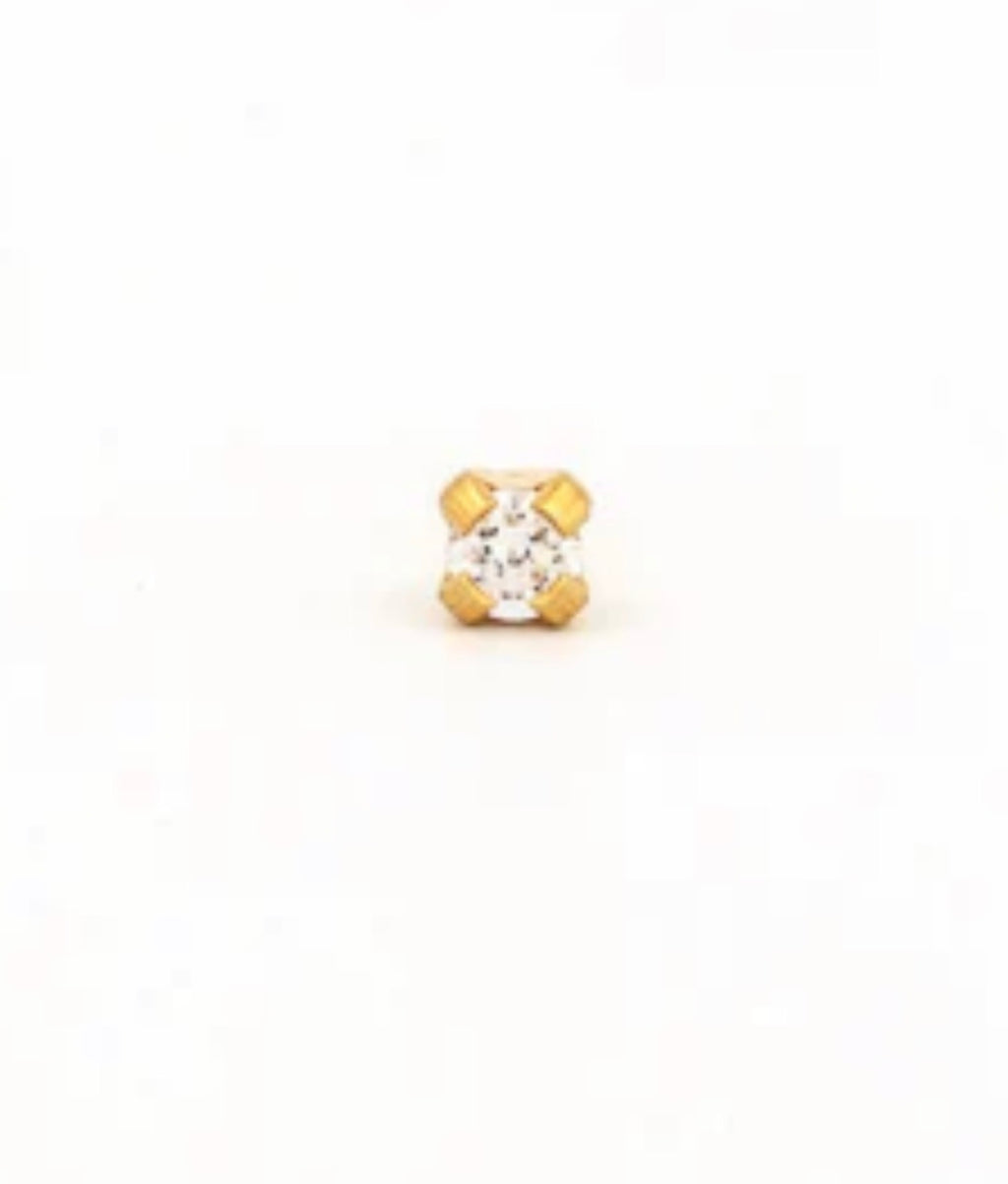 2mm CZ Stud G/P (Sensitive Ear)