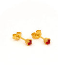 GP 3mm July Ruby (Sensitive Ear)