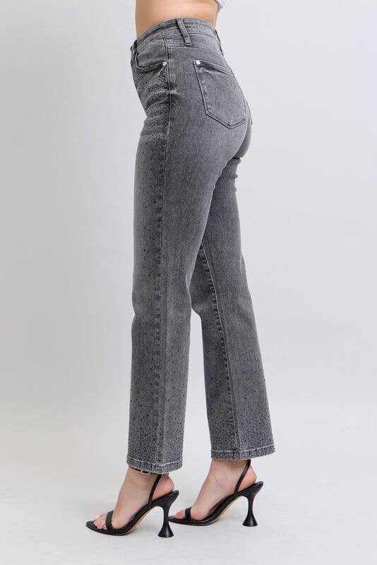 HW Rhinestone Straight