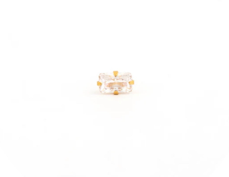 5x3mm CZ Stud G/P (Sensitive Ear)