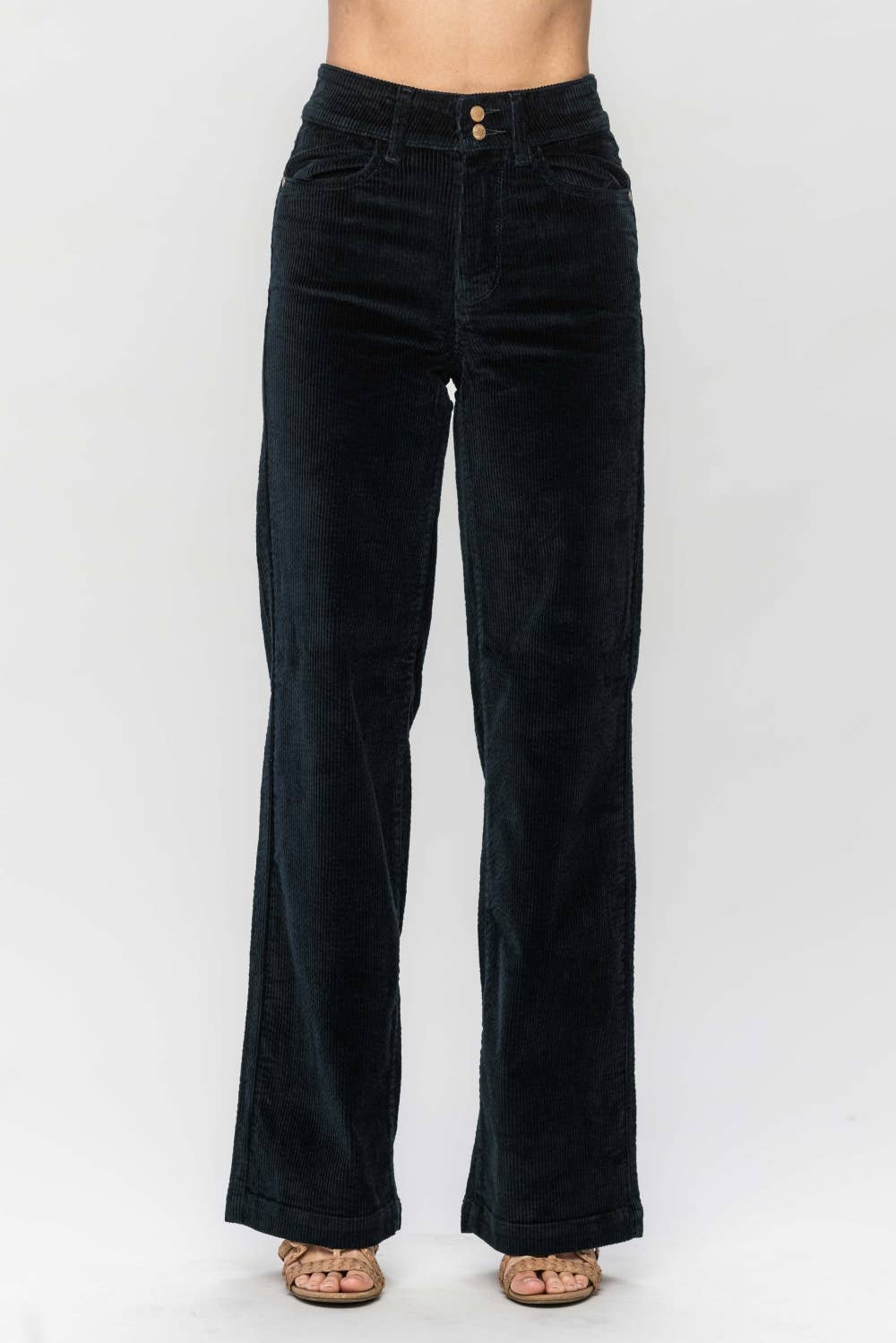 HW Overdyed Corduroy Trouser Wide Leg