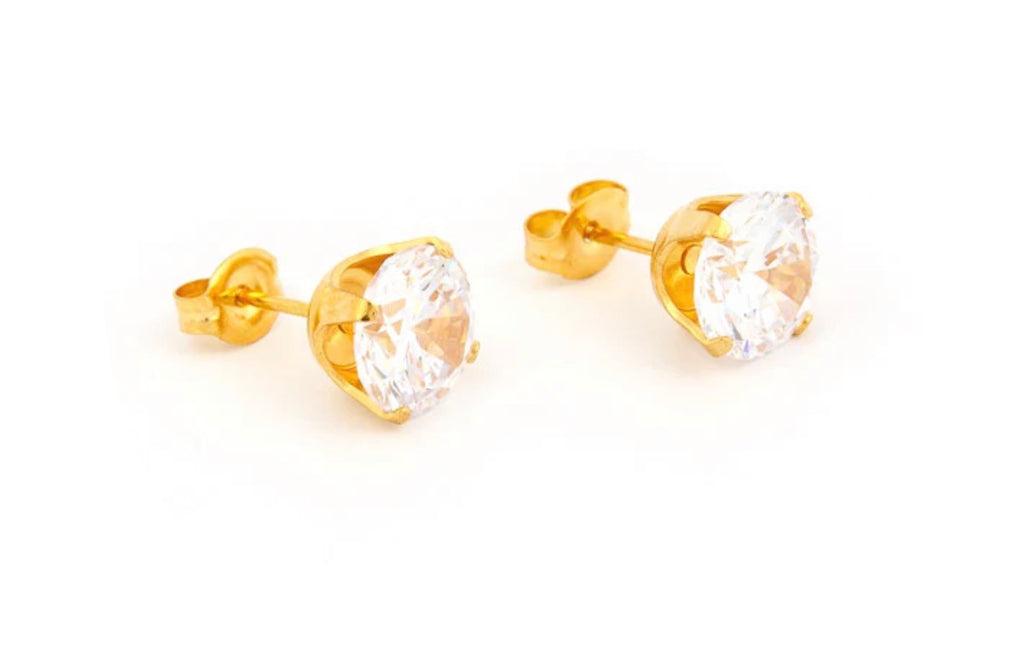 8mm CZ Stud G/P (Sensitive Ear)