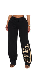 Von Dutch Vintage Logo Wide Leg Pants