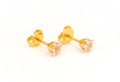 5mm CZ Star Tiffany Stud G/P (Sensitive Ear)