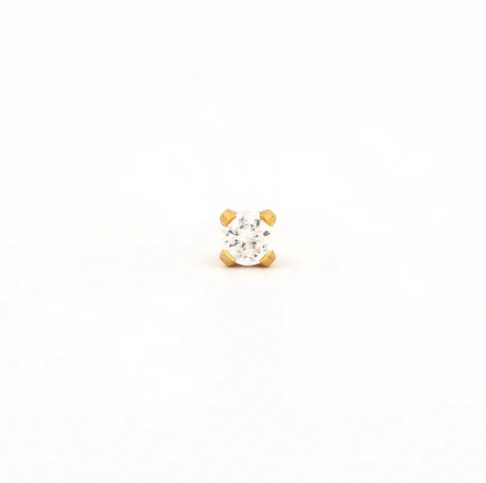 3mm CZ Stud G/P (Sensitive Ear)