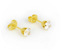 5mm CZ Stud G/P (Sensitive Ear)