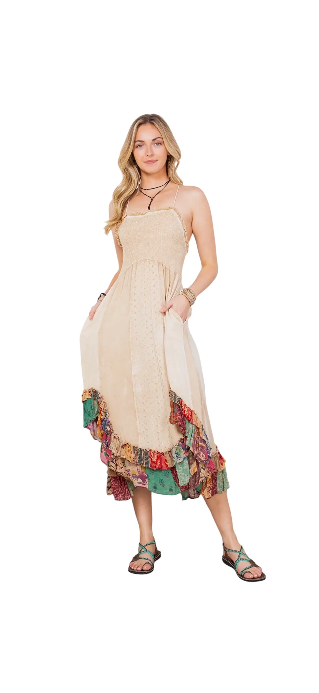 Young Threads Midi Dress