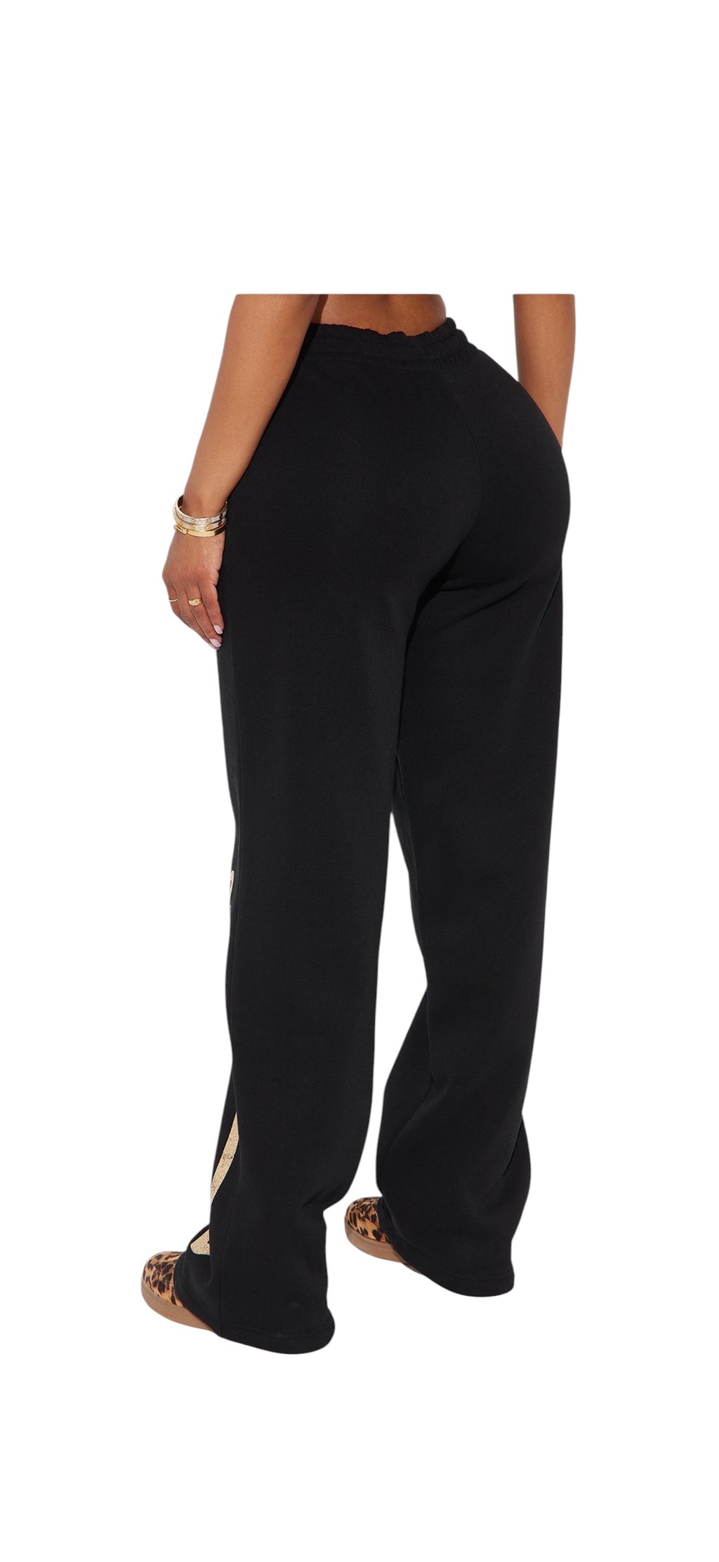 Von Dutch Vintage Logo Wide Leg Pants