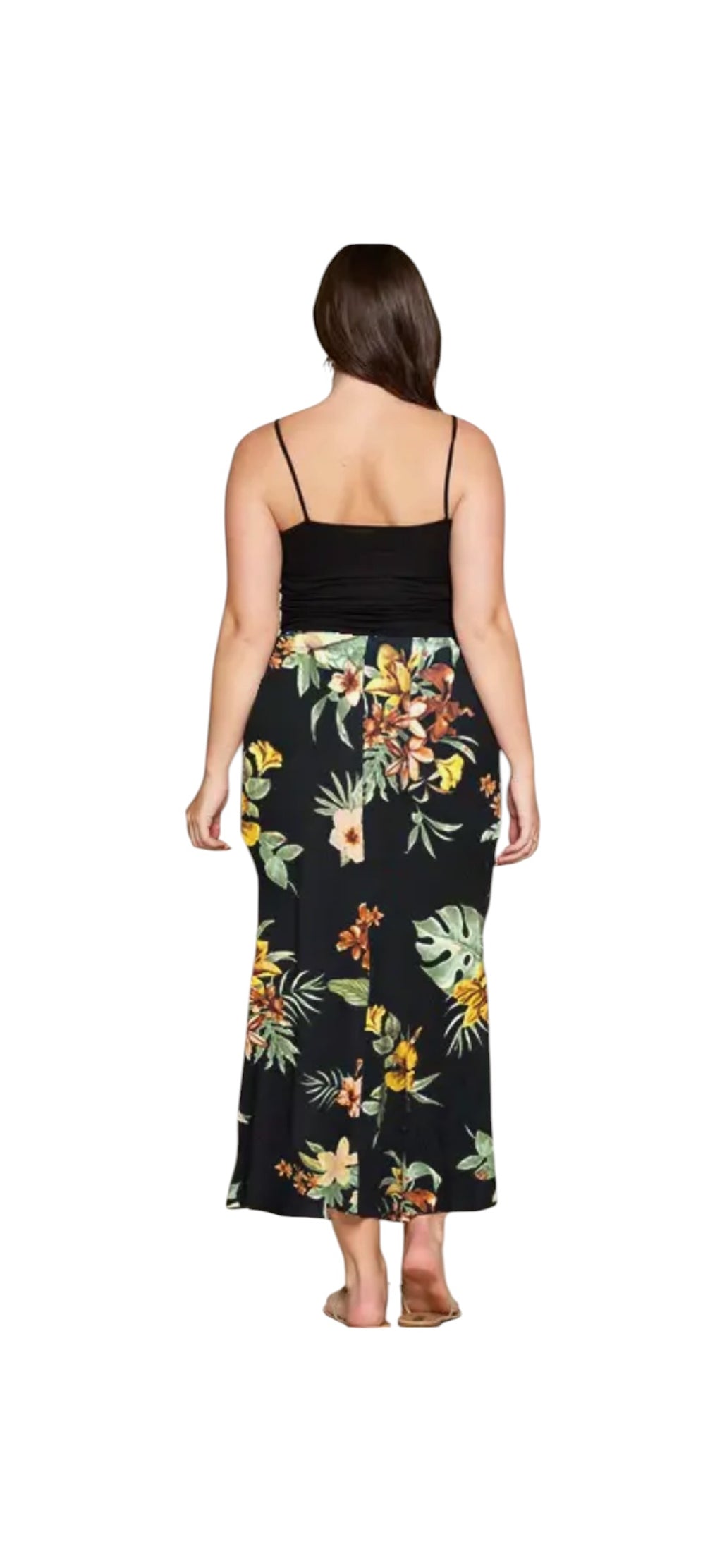 Emerald Maxi Skirt - Plus Size