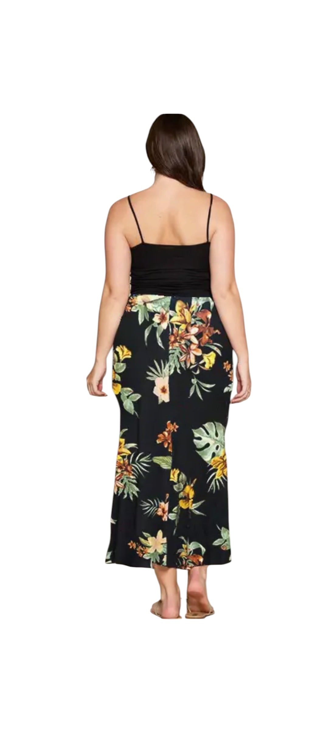 Emerald Maxi Skirt - Plus Size