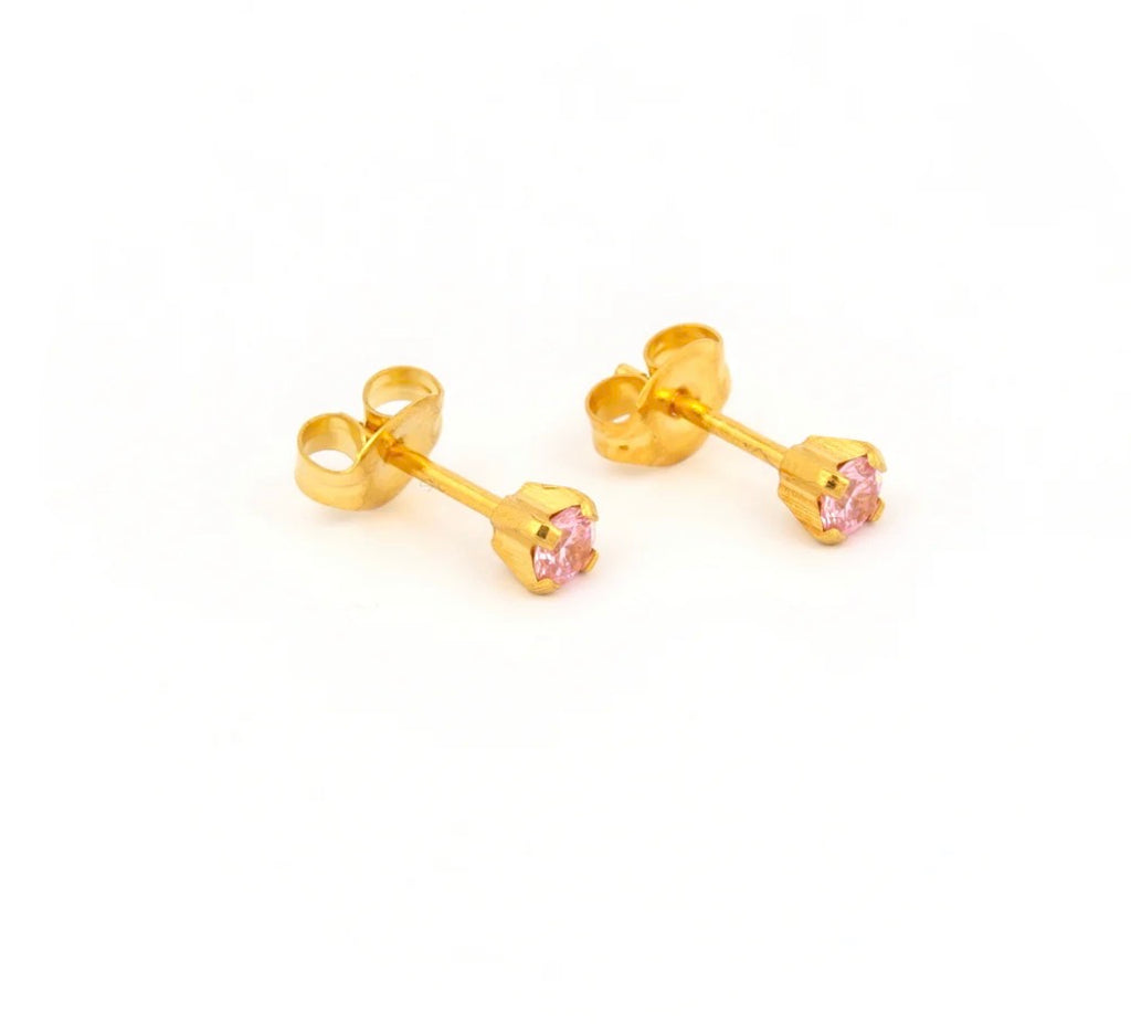 GP 3mm CZ Pink (Sensitive Ear)