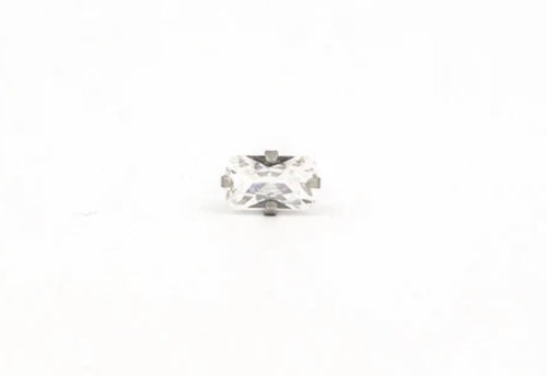 5x3mm CZ Stud S/S (Sensitive Ear)