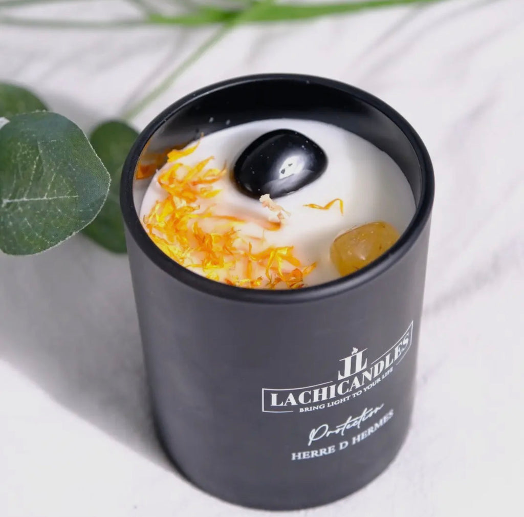 Herre D Hermes | Crystal Soy Candle