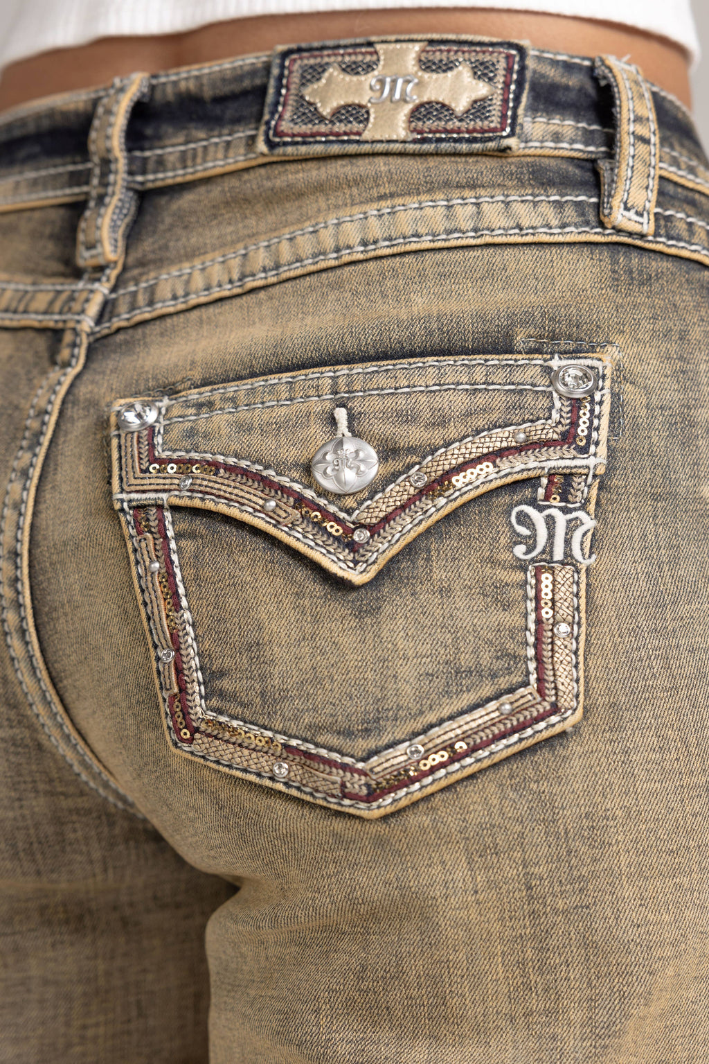 HIGH RISE WIDE JEANS