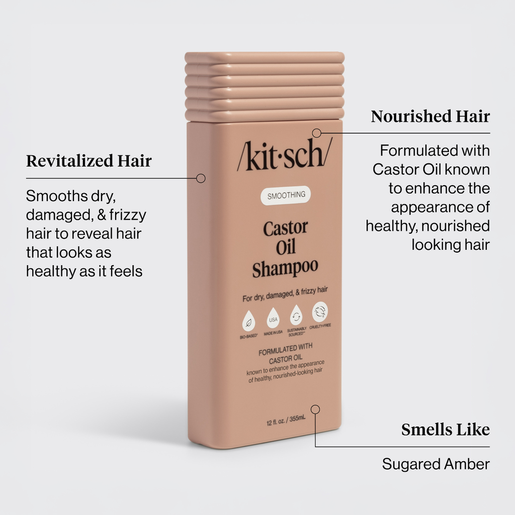Smoothing Castor Oil Shampoo & Conditioner Combo