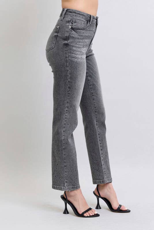 HW Rhinestone Straight