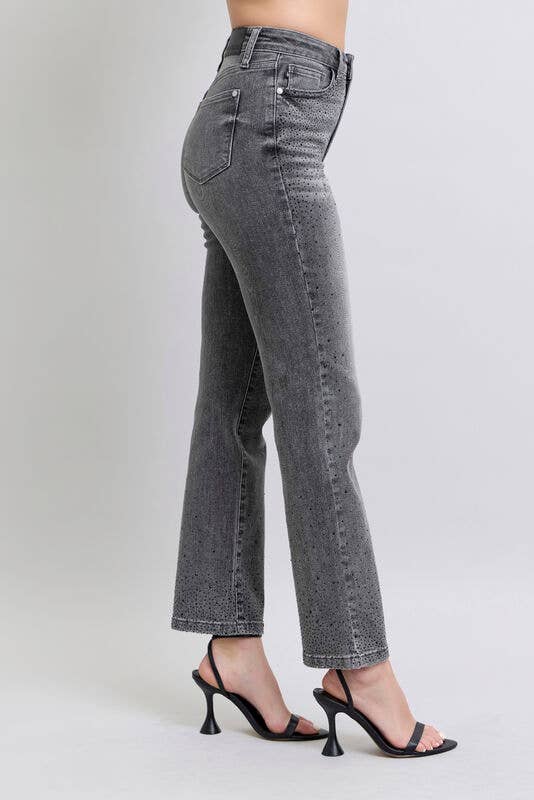HW Rhinestone Straight