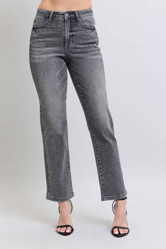 HW Rhinestone Straight